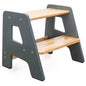2-Step Wooden Stool for Kids