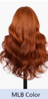 Ombre Frost Brown 24' Glueless Lace Front Wig Body Wave Brazilian Human Hair
