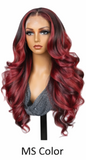 Ombre Frost Brown 24' Glueless Lace Front Wig Body Wave Brazilian Human Hair