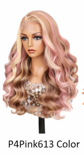 Chestnut Brown Virgin Human Hair 24' Lace Wig Straight Lace Front