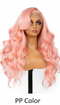 Chestnut Brown Virgin Human Hair 24' Lace Wig Straight Lace Front