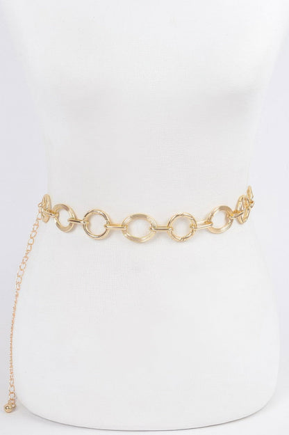 Round Chain Plus Size Belt