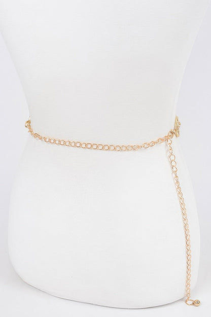 Round Chain Plus Size Belt