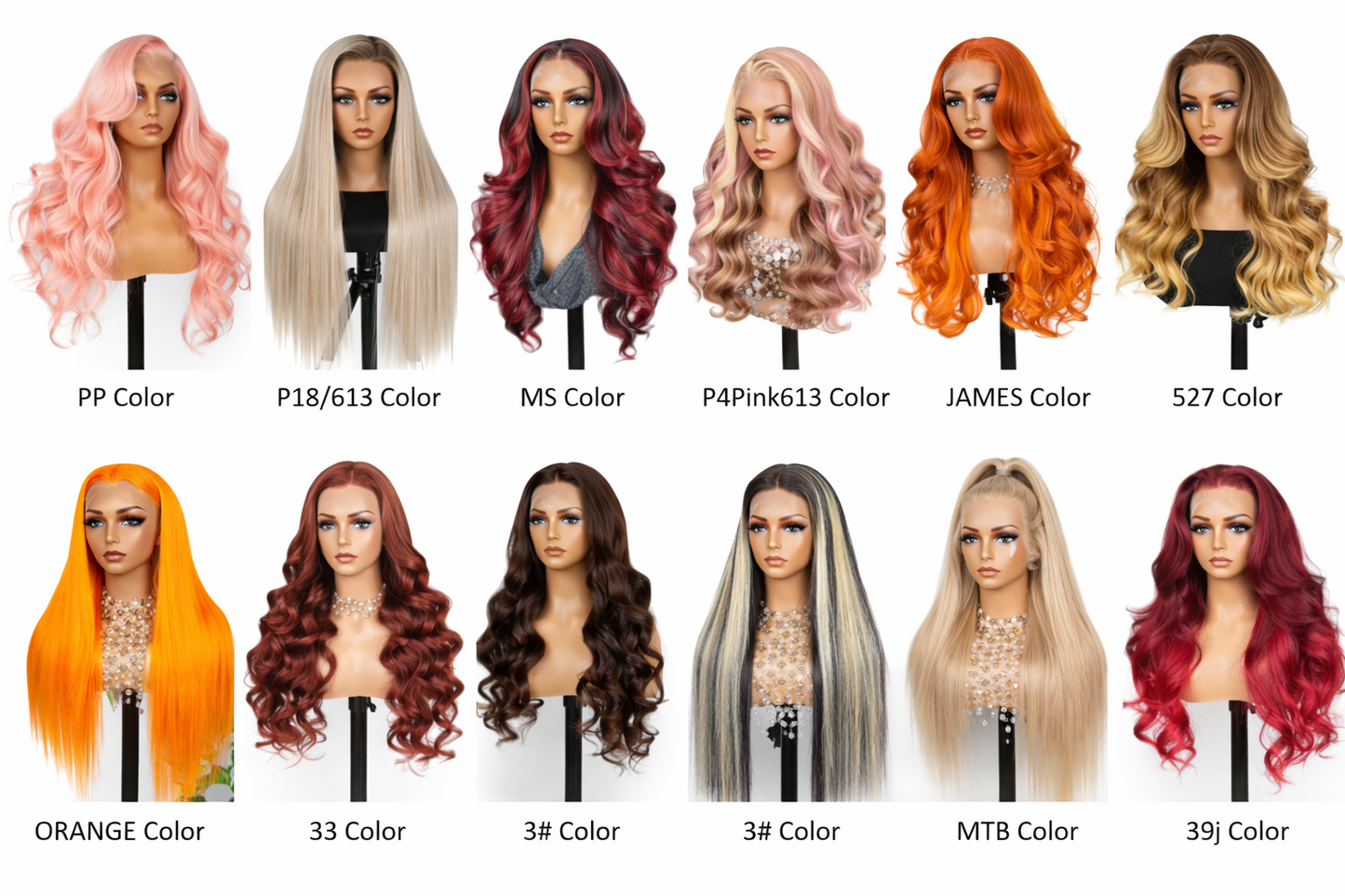 Chestnut Brown Virgin Human Hair 24' Lace Wig Straight Lace Front