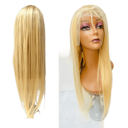 RIO Ukrainian Straight Human Hair Front Lace Wig